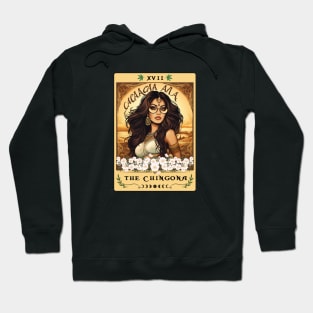 The Chingona Tarot Card, Latin Women Pride Hoodie